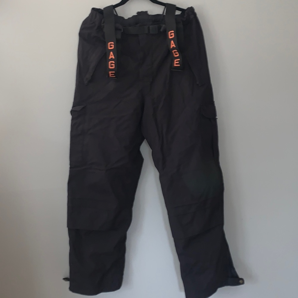 Grindéns Workwear Pants with Gage Suspenders